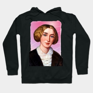 English Novelist George Eliot illustration Hoodie